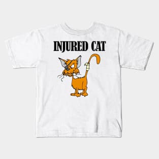 Injured Cat Kids T-Shirt